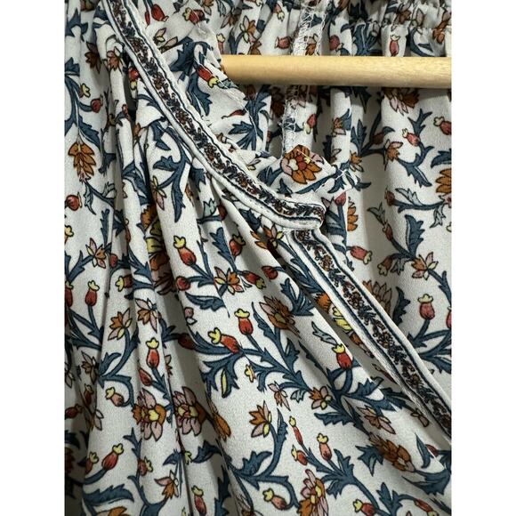 Max Studio Fall Floral Blouse 1X - Picture 2 of 4